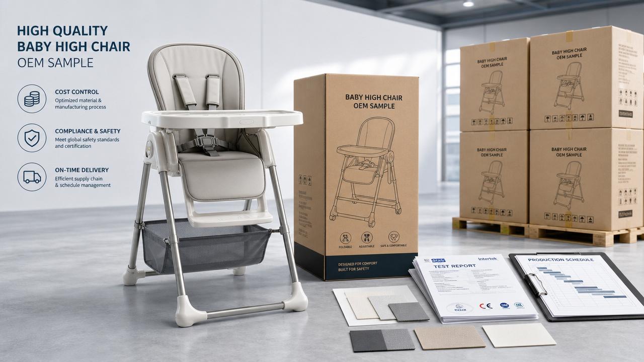 Baby High Chairs OEM: Cost, Compliance, and Lead Time