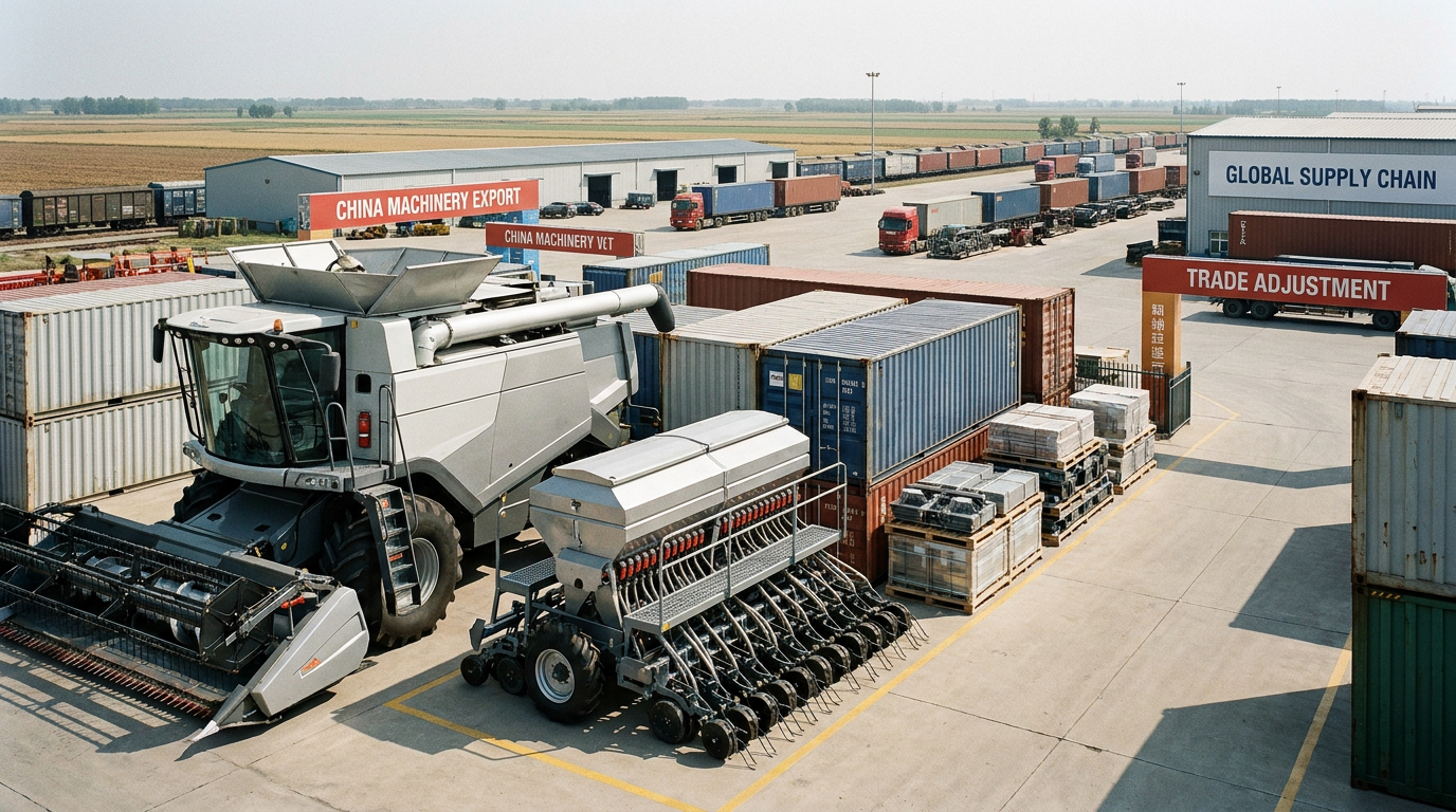 U.S. Cuts Steel and Aluminum Tariffs on Farm Machinery to 15%