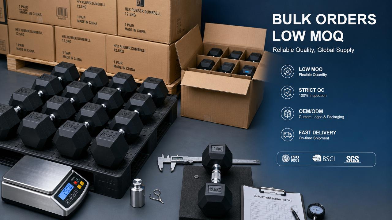 Hex Dumbbells Bulk Buying: Cost, MOQ, and Quality Risks Hex Dumbbells Bulk Buying: Cost, MOQ, and Quality Risks