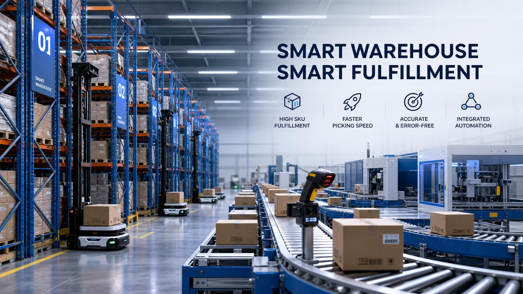 Smart Warehouse Automation Solutions for Faster Picking and Fewer Fulfillment Errors