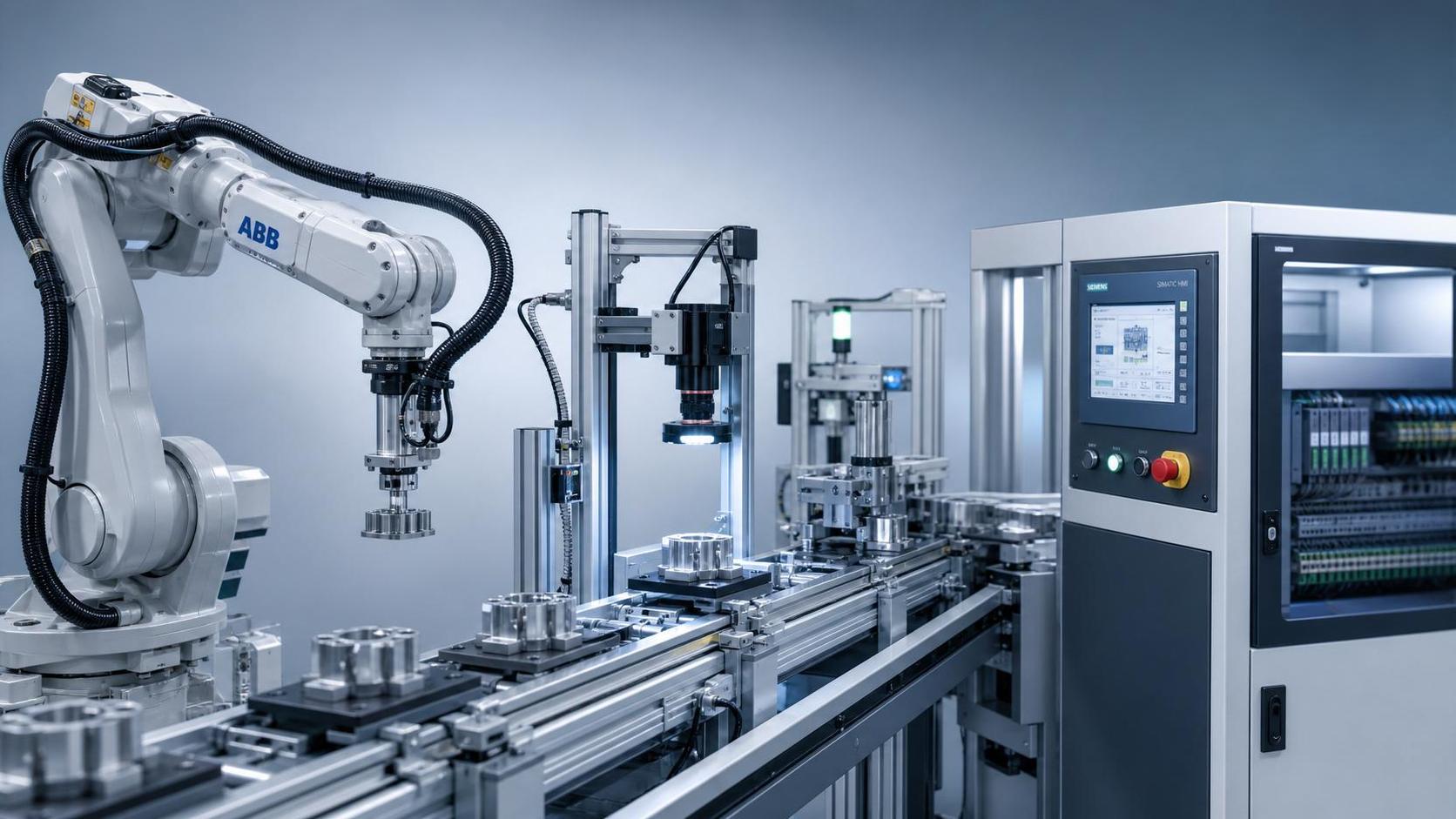 Manufacturing Automation Technology Explained: Robots, Vision Systems, and PLC Integration