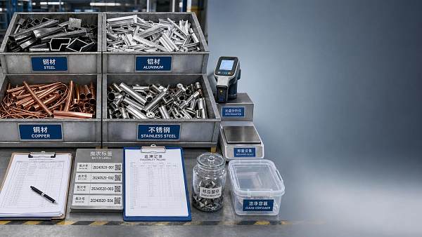 Metal Recycling Standards Explained: Key Compliance Points for Scrap Sorting and Traceability
