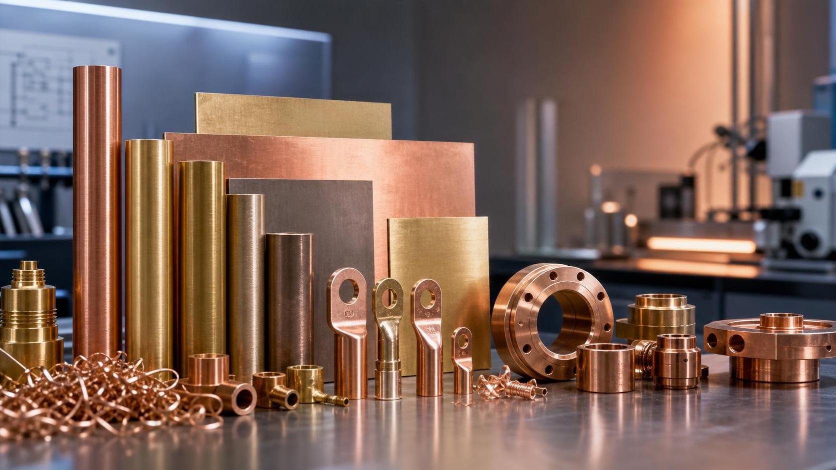 Copper Alloys Explained: Differences in Strength, Conductivity, and Machinability