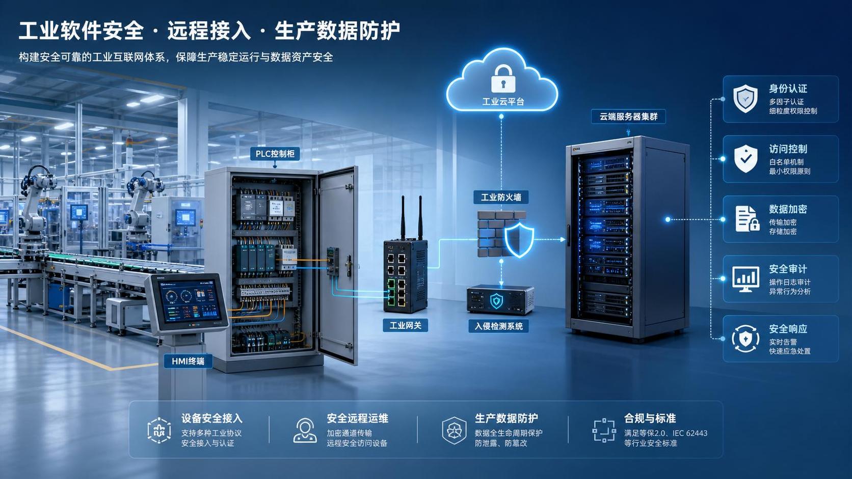 Industrial Software Security: Common Vulnerabilities in Connected Factory Systems