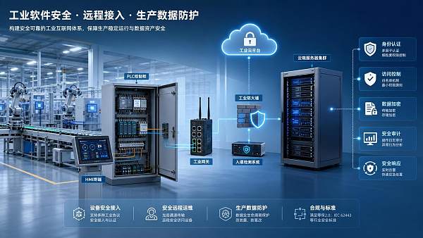 Industrial Software Security: Common Vulnerabilities in Connected Factory Systems