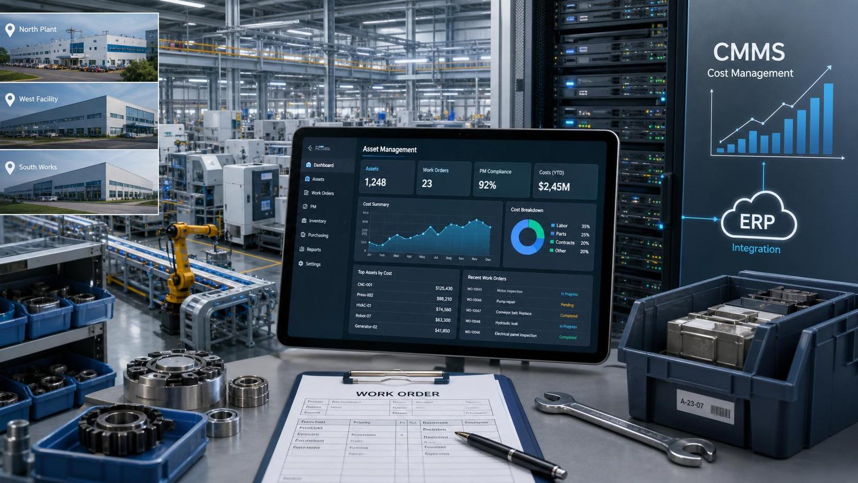 Maintenance Management Pricing: What Drives CMMS Costs for Multi-Site Factories?