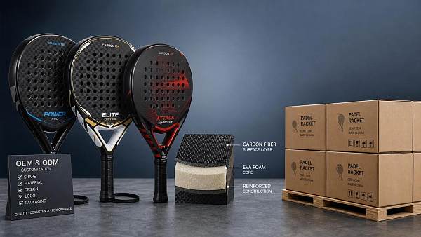 How to Choose a Padel Rackets Manufacturer for OEM Orders and Private Label Programs