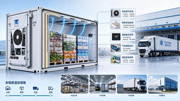 How Reefer Technology for Cold Chain Logistics Protects Temperature-Sensitive Cargo