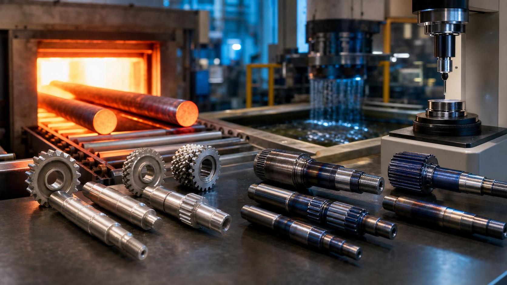 Heat Treated Alloy Steel: How Heat Treatment Changes Strength, Hardness, and Machinability
