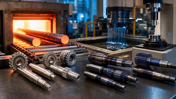 Heat Treated Alloy Steel: How Heat Treatment Changes Strength, Hardness, and Machinability