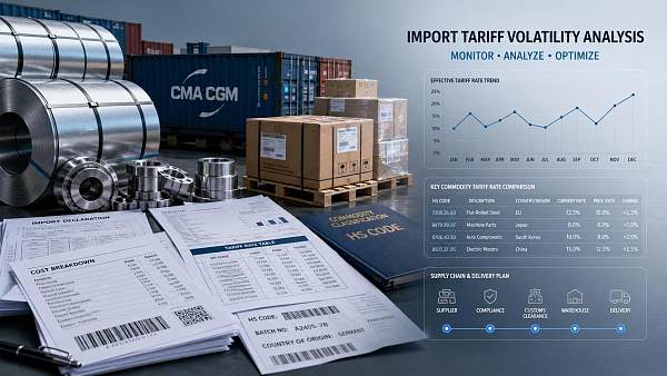 Tariff Volatility Analysis for Import Planning: What Buyers Should Track First