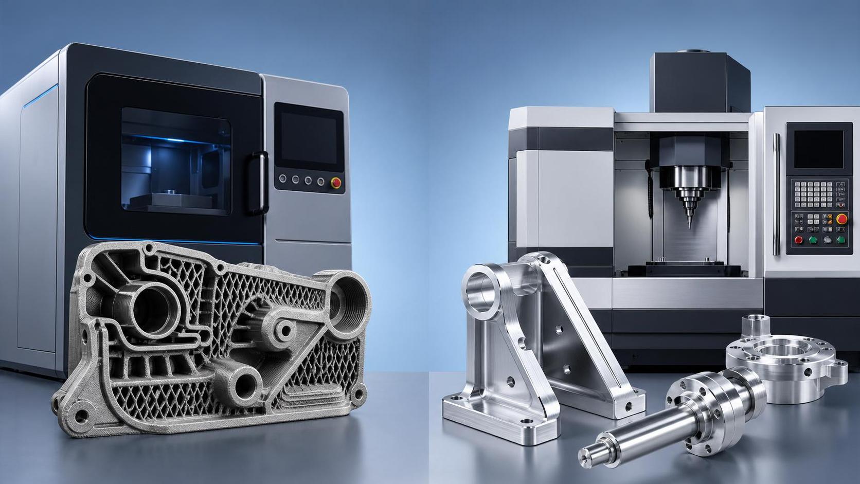 Additive Manufacturing Technology vs CNC Machining: Which Fits Low-Volume Parts?
