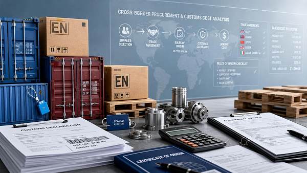 How Trade Agreements and Customs Rules Change Landed Cost in Cross-Border Sourcing