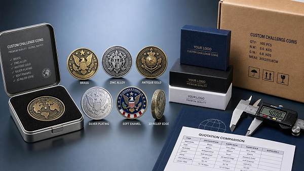 Custom Challenge Coins: What to Compare Before Requesting Quotes from Suppliers