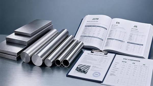 Metal Standards Guide: How to Read ASTM, EN, and JIS Specs for Material Selection