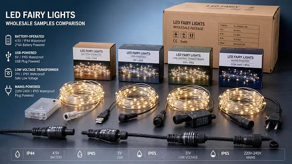 LED Fairy Lights Wholesale: Voltage, IP Rating, and Packaging Details Buyers Should Compare