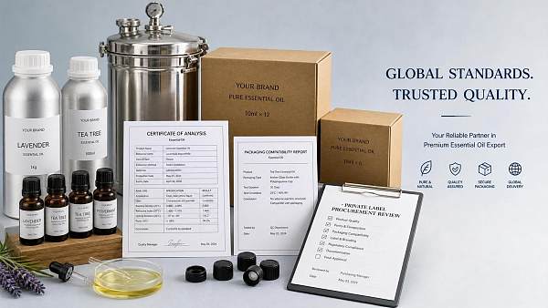 Wholesale Essential Oils Buying Guide: Purity Specs, Packaging, and Private Label Questions