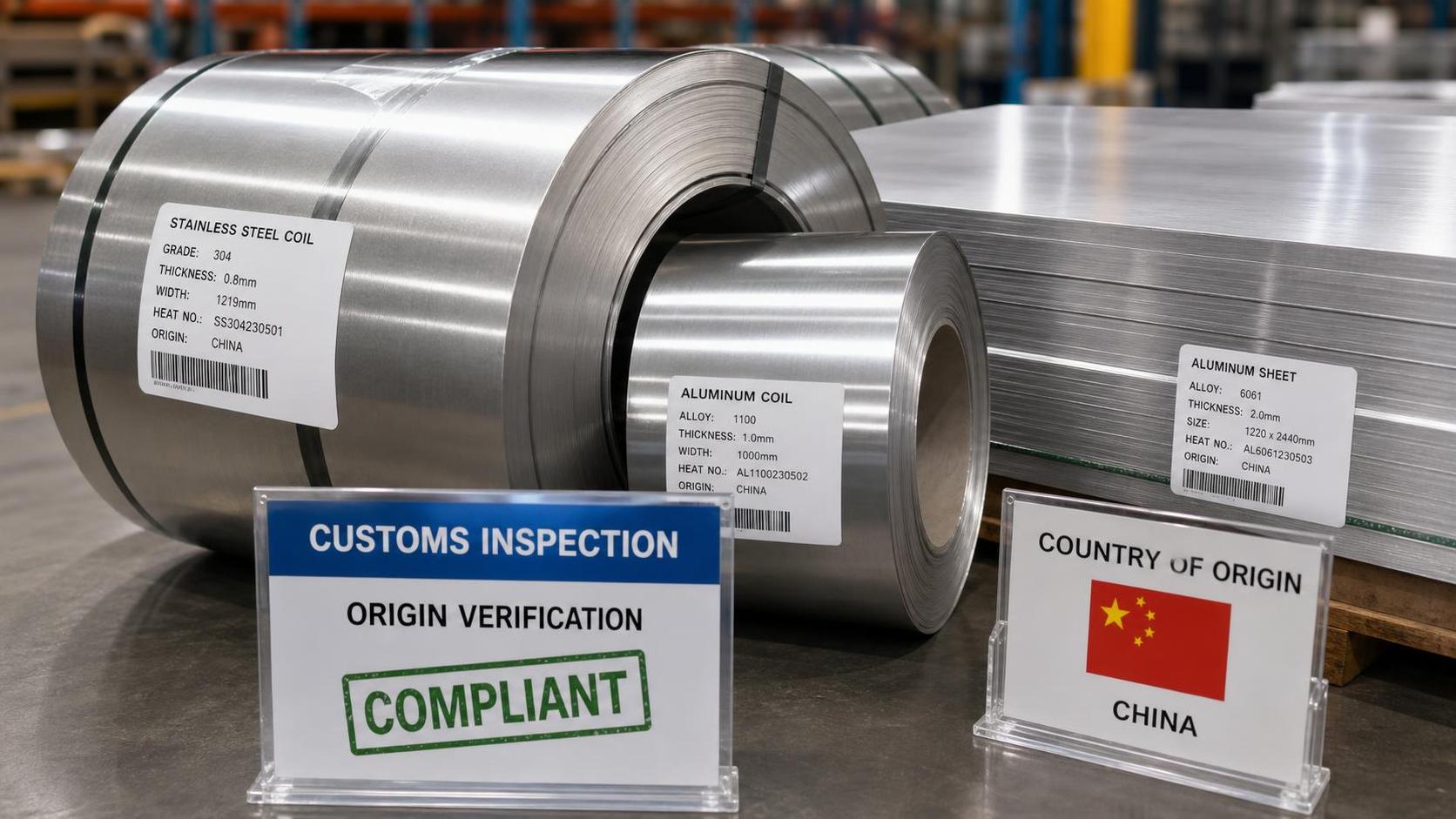 CBP Tightens Origin Label Checks on Chinese Metal Imports