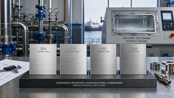 Stainless Steel Sheet Grades Compared for Corrosion Resistance