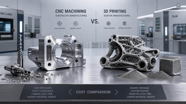 Additive Manufacturing vs Traditional Machining: How to Compare Cost and Design Freedom?