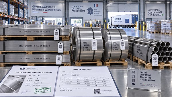 How to Evaluate Stainless Steel Suppliers in France for Grade, Traceability, and Lead Time