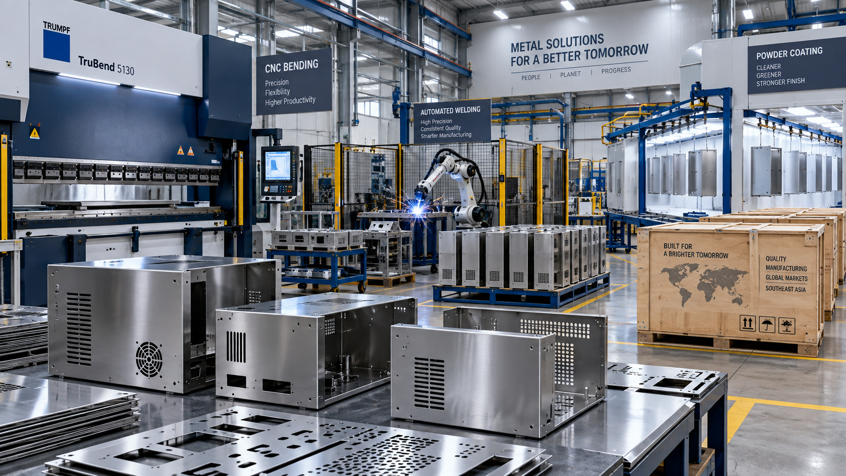 Metal Fabrication Processes in Southeast Asia: Capabilities, Costs, and Lead-Time Risks