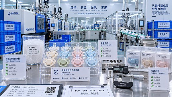 How to Evaluate a Baby Pacifiers Manufacturer for Safe, Scalable OEM Supply