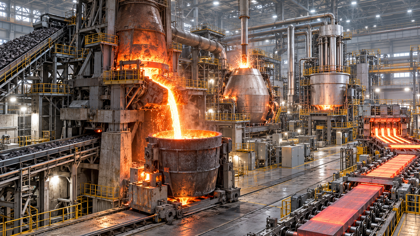 How Integrated Steel Manufacturing Converts Iron Ore into Consistent Steel Grades
