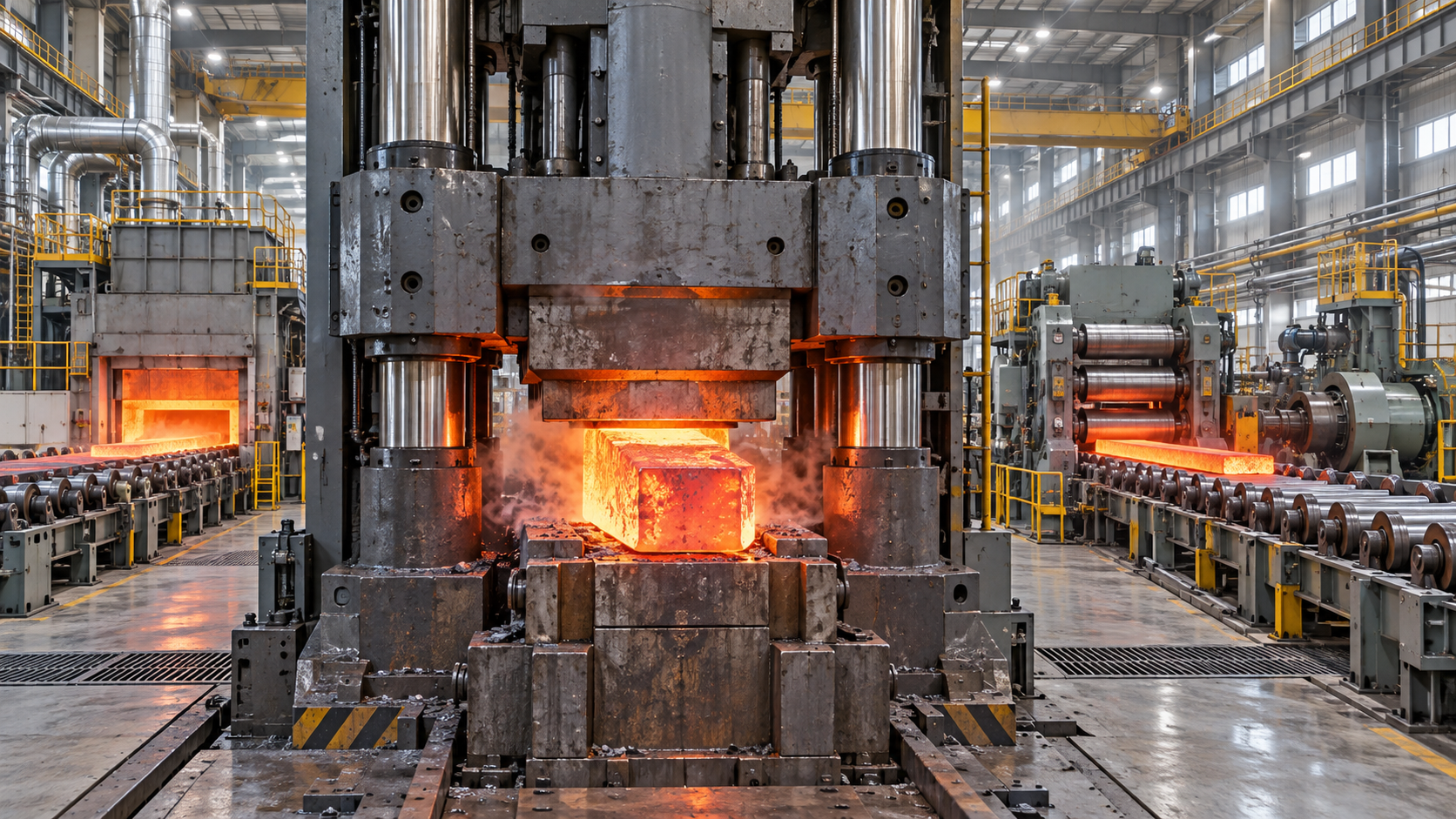 Hot Metalworking Processes: How Forging, Rolling, and Extrusion Shape Steel Parts