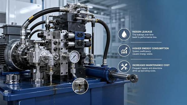 Fluid Power Leaks That Quietly Drive Up Maintenance Costs