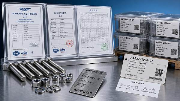 Aerospace Fasteners and Traceability Risks in Long Lead Orders