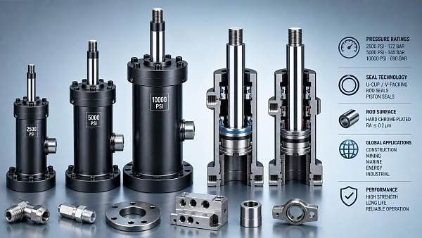 How to compare high-pressure hydraulic cylinders