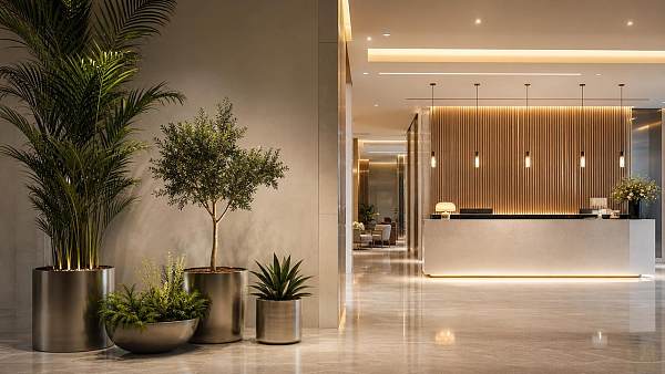 Artificial Plants for Hotels: Where They Work Best and How to Match Lobby Styles