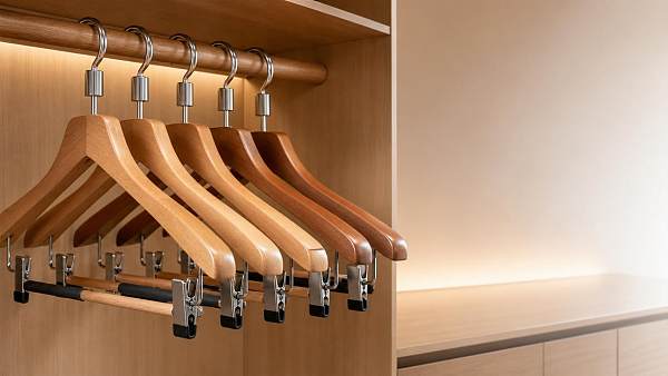 Wooden Coat Hangers for Hotels: What Materials and Features Matter Most