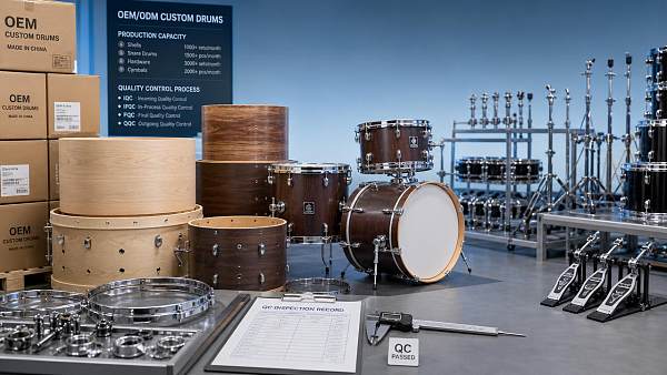 Drum Kits Manufacturer Comparison: OEM Options, Production Capacity, and Quality Control