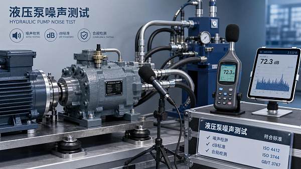 Hydraulic Pump Noise Standards Explained: Test Methods, dB Limits, and Compliance Basics