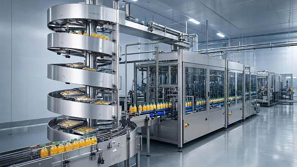 How to Choose a Spiral Conveyor in the Middle East for Food and Beverage Plants
