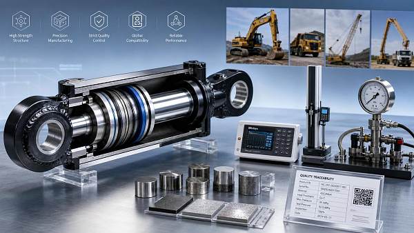 How to Evaluate a Heavy Duty Hydraulic Cylinder Manufacturer for Construction Projects