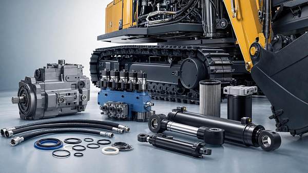 Hydraulic Components for Construction Equipment: Which Parts Matter Most in System Design?