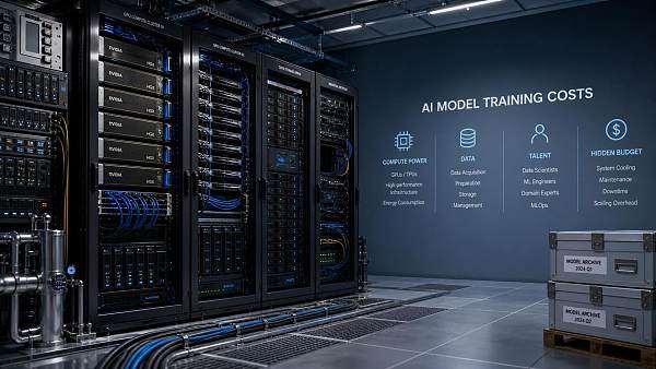 AI Model Training Cost Breakdown: GPUs, Data, Talent, and Hidden Budget Drivers