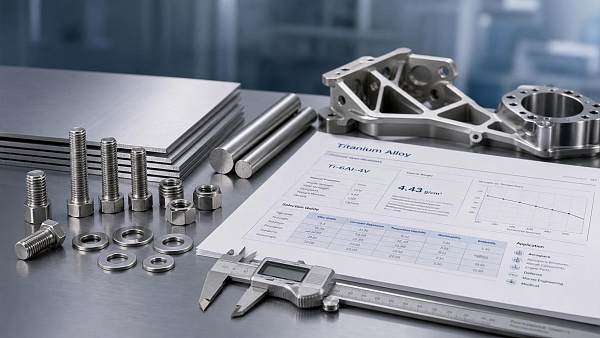 How to Read a Titanium Alloy Weight Chart for Fastener and Aerospace Part Selection