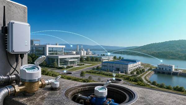 LoRa Water Metering for Multi-Site Projects: Network Design, Range, and Data Reliability