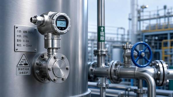 How to Select Stainless Steel Level Transmitters for Corrosive Liquid Applications