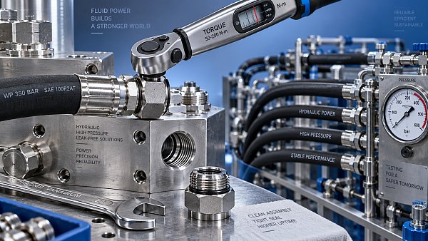Hydraulic Fitting Torque Guide: Preventing Leaks in High-Pressure Hose Assemblies