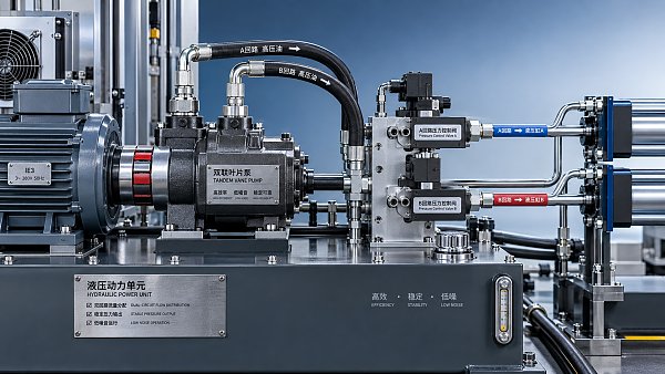 Double Vane Pump Selection: Flow, Pressure, and Noise Factors for Hydraulic Systems