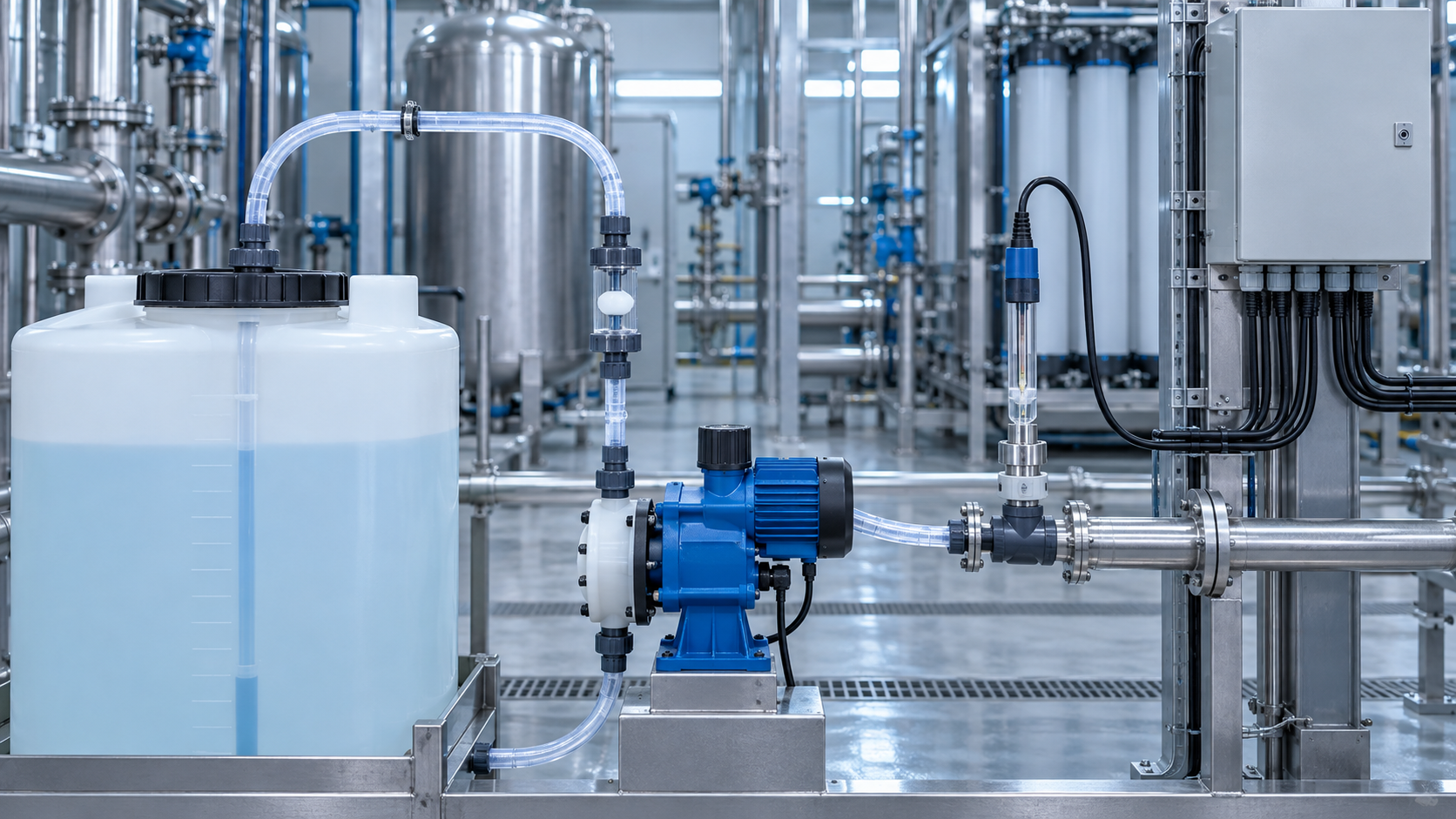 What causes a dosing pump controller to lose calibration?