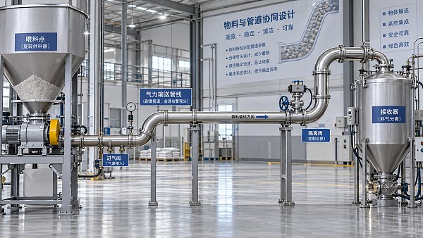 Dense-Phase Pneumatic Conveying Applications: Build the Line Around the Material, Not the Pipe