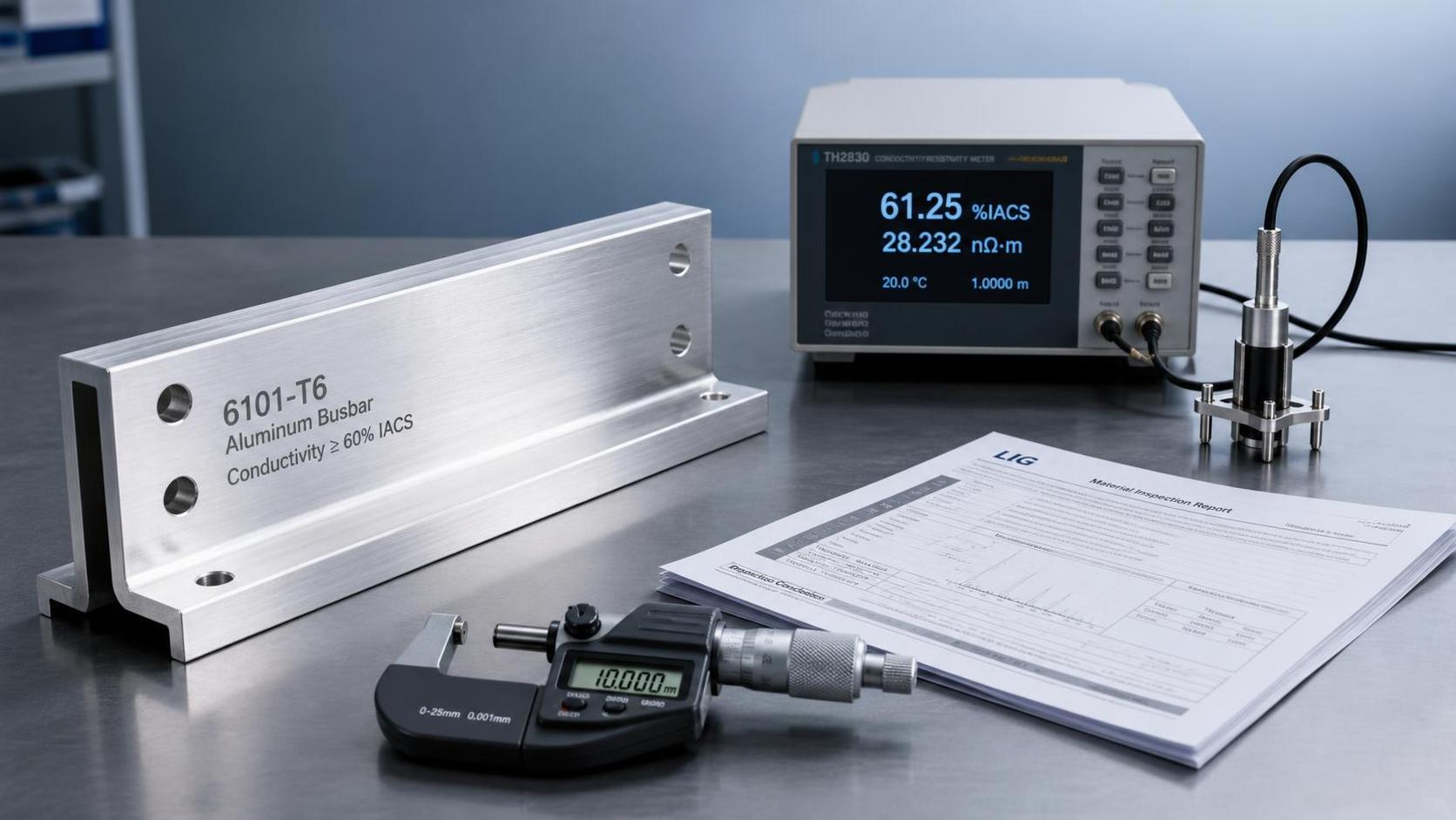 What Test Data Confirms 6101 Aluminum Busbar High Conductivity Performance?