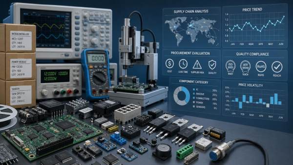Market analysis for electronic components amid price swings