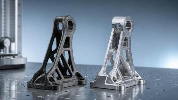Continuous Fiber 3D Printing vs Metal Parts for Load Cases